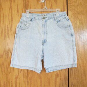 CACTUS WOMEN'S SIZE 16 SHORTS LT BLUE DENIM STONE WASHED JEANS DUNGAREES DISTRES